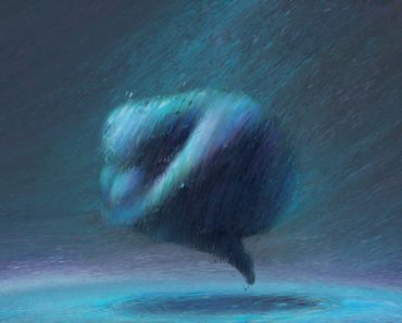 Imagination,Of,Sad,Human,In,Blue,Landscape,,Sadness,,Loneliness,,Depression,